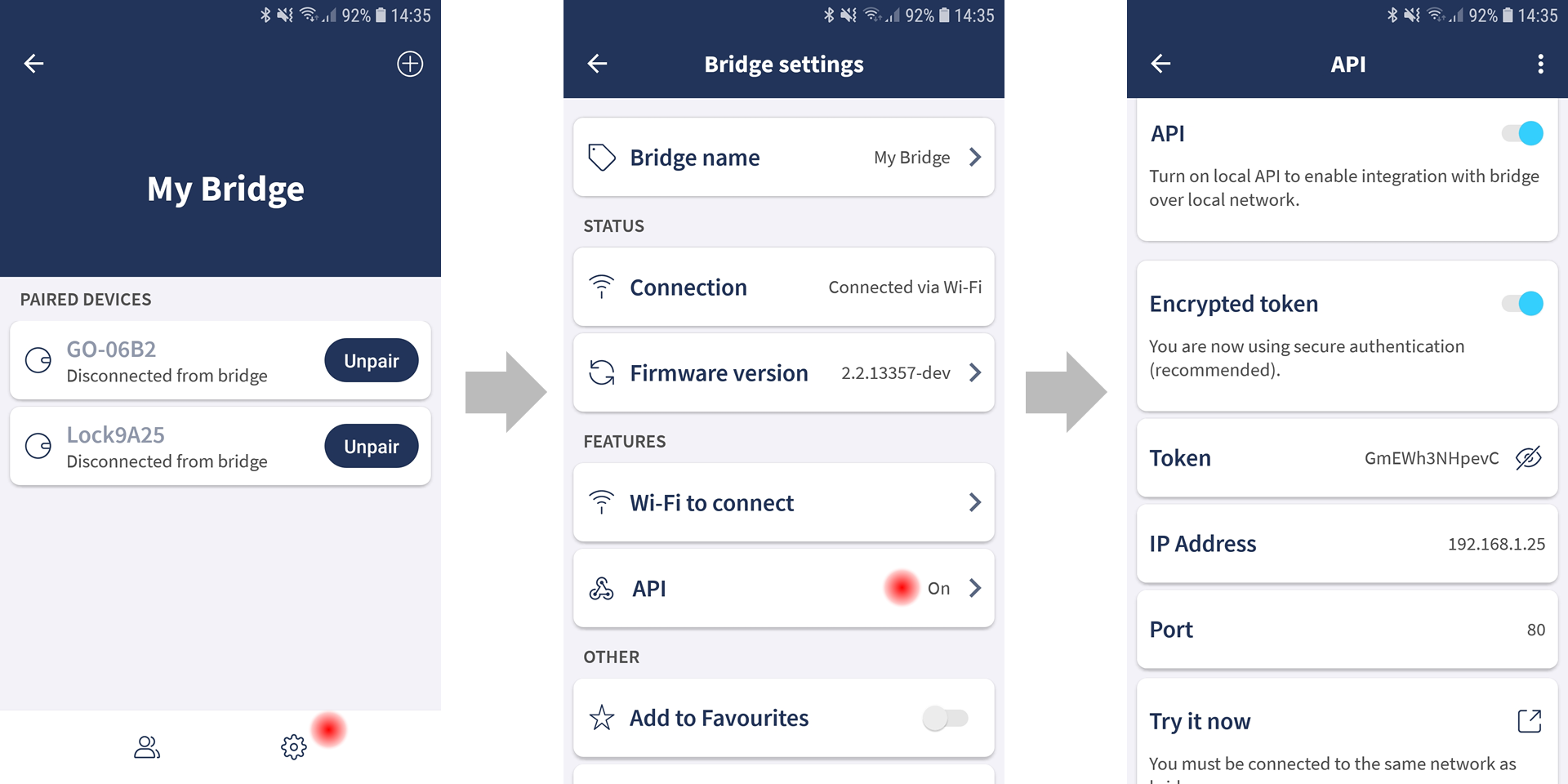 Tedee Bridge API